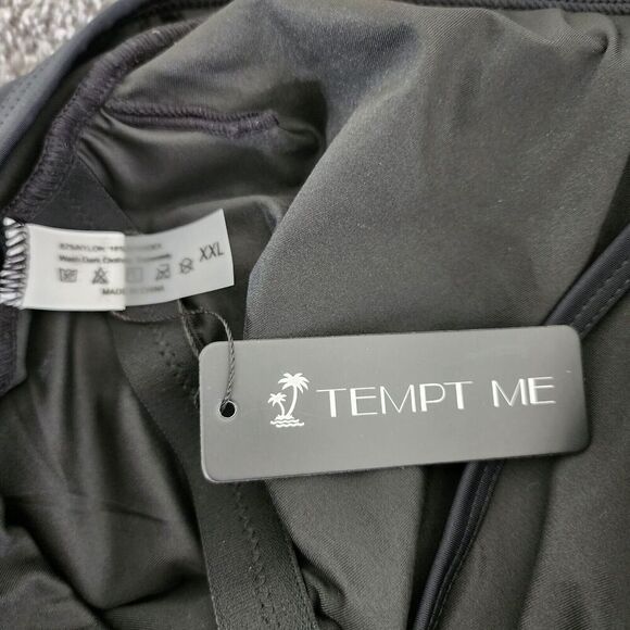 Tempt Me Athletic One Piece Swimsuits for Women Sport Tummy Control XXL 2XL - Picture 7 of 10